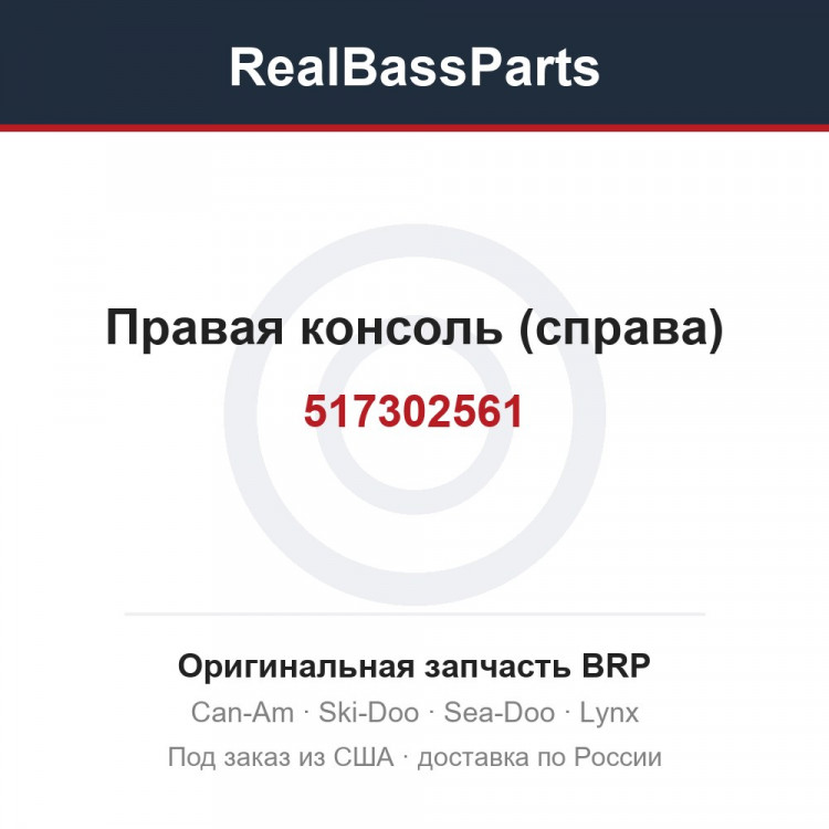 517302561 Правая консоль (справа)