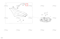 Сиденье ремень Sea-Doo Spark 60 (2023) (269003115)