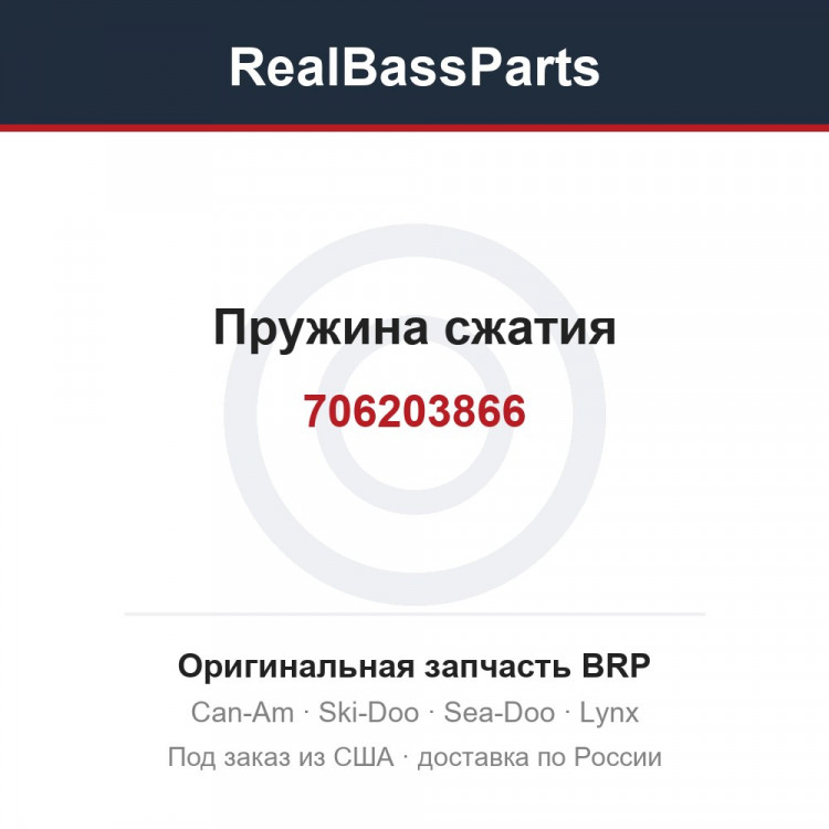 706203866 Пружина сжатия