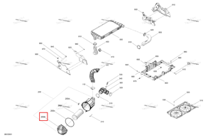 Впуск глушитель крышка Can-Am 707800950