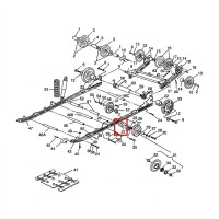 5431366 Упор пружины задней подвески для снегоходов Polaris WIDETRAK LX 5431366