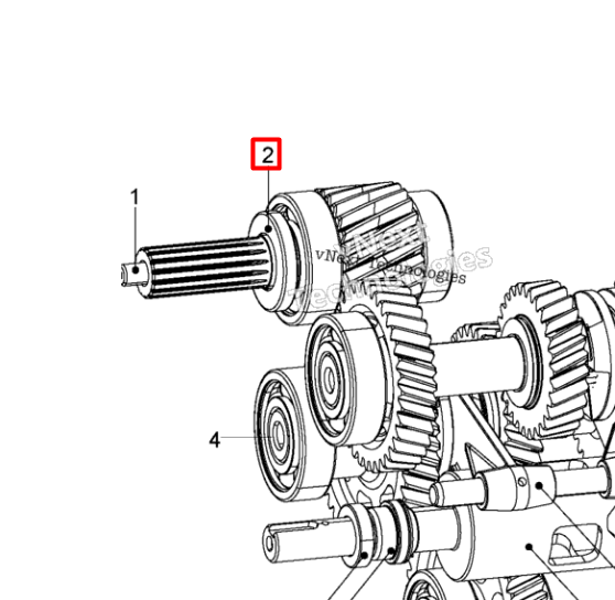 619230010 Сальник Ski-Doo OIL SEAL