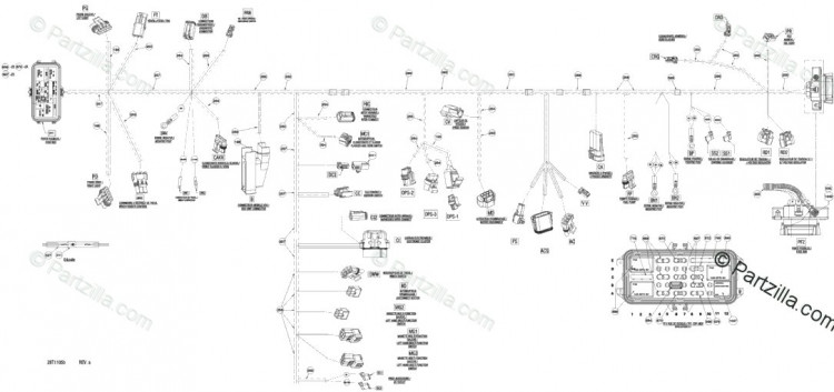 278002377 Женский терминальный корпус, 12 CIRCUITS