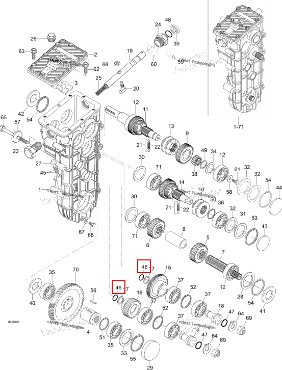 O кольцо Ski-Doo Expedition TUV V800 4-TEC (2009) (M614601224)