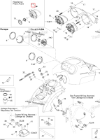 Пластиковый вставка Ski-Doo Skandic Tundra (2009) (515176339)