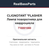 710001080 CLIGNOTANT     *FLASHER  Лампа поворотника для квадроцикла