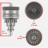 6M6-8183E-01-00 Бендикс стартера для Yamaha Polaris Sea-Doo 420888044 290888040, 290888042, 420888045 4208880426M6-8183E-00-00 SMU5001 4060119, 4012614, 4012033, 4011585, 4010418, 3240122, 3240120 004-353