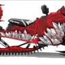 Наклейки для снегоходов Ski-Doo XM XP  Polaris RMK AXYS