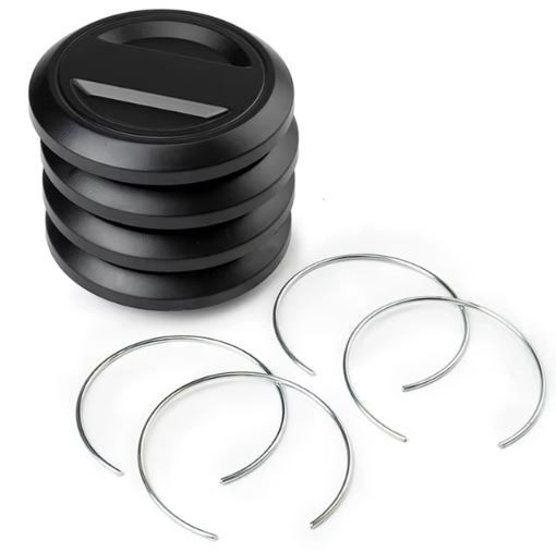 Колпачок колесного диска (1 шт) для Polaris 2017 + RZR XP XP4 RS1 1000 Turbo (cap-rim blk) 1523994-655/1522872-655