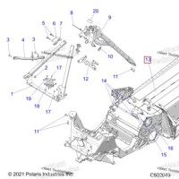 1027898-801 В сборе шасси 155 LFTLM LIFTED лаймовый цвет опция включает BULKHEAD и QD BACKER пластина