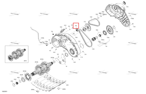 19 зуб звёздочка Ski-Doo 504154692