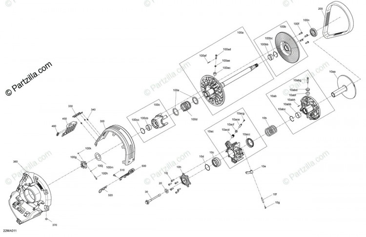 417127756 Хеликс 47-40 Ski-Doo