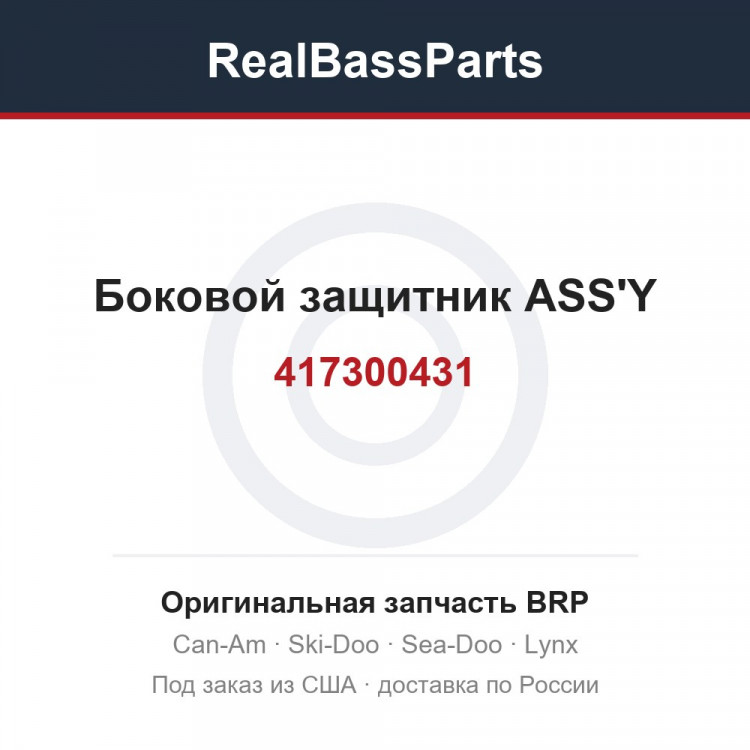 417300431 Боковой защитник ASS'Y