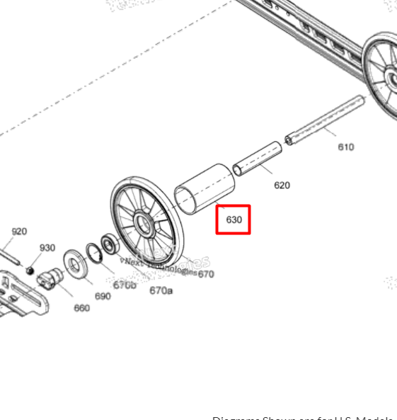 503194286 Втулка задняя