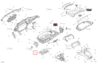 Приборная панель опора Can-Am Outlander 4x4 XT 1000R (2025) (705018850)