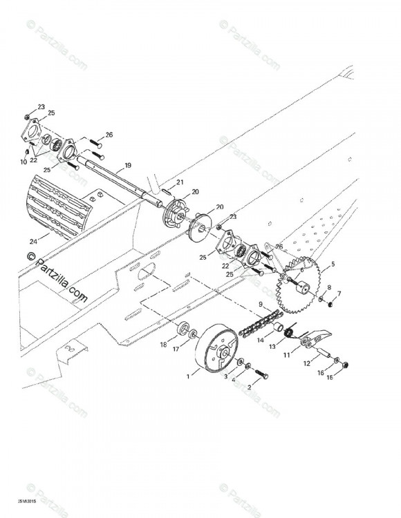 207781644 Expedition TUV 600 HO SDI 2007 Задняя подвеска - Болт