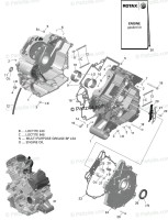 420066050 Длинный блок, 650EFI PRO PACKAGE