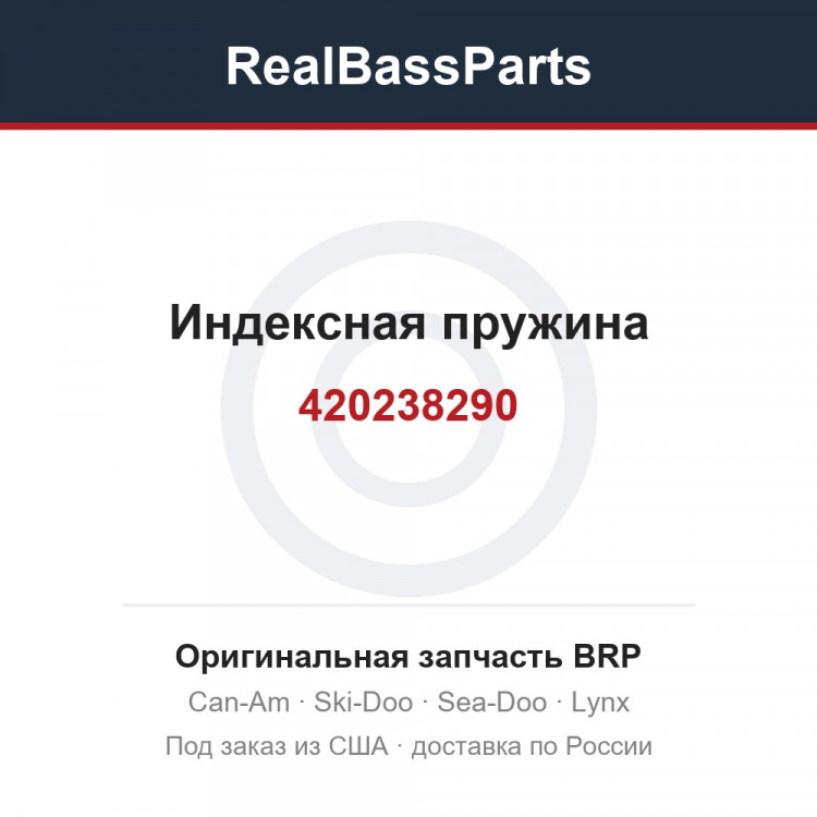420238290 Индексная пружина