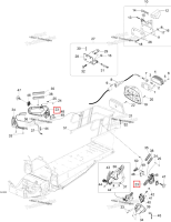 Правый ручка Ski-Doo Expedition TUV V800 4-TEC (2009) (510004367)