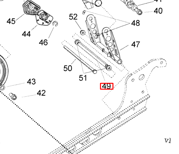503191396 Вал подвески Ski-Doo
