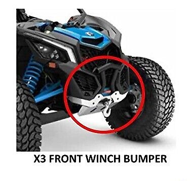 715004788 Бампер передний XRC XMR черный BRP Maverick X3
