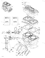 420831550 JOINT TORIQUE *O-RING (2.000 PER PACK)¶Sea-Doo (Bombardier) 3D RFI