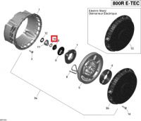 420250407 Кольцо собачки стартера Ski-Doo O-RING 