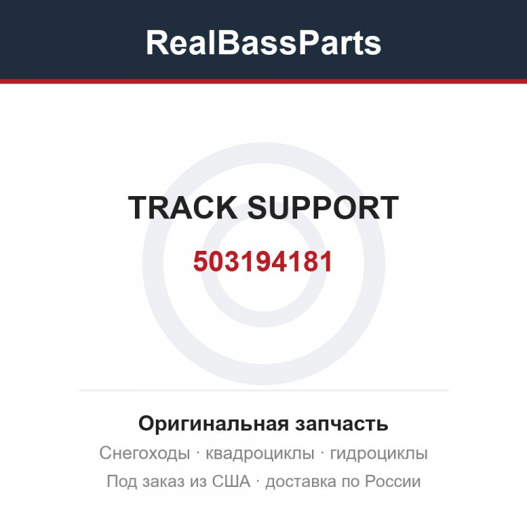 503194181 TRACK SUPPORT