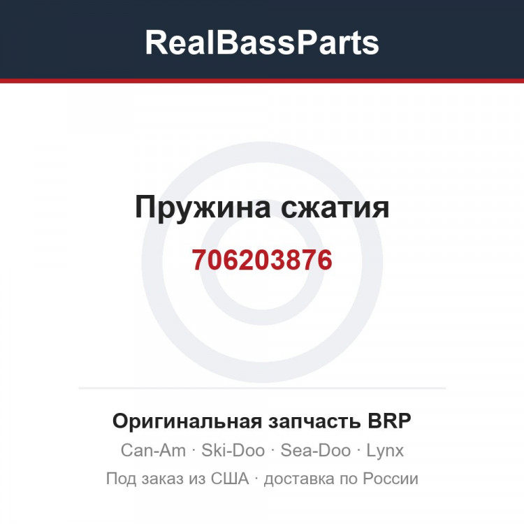 706203876 Пружина сжатия