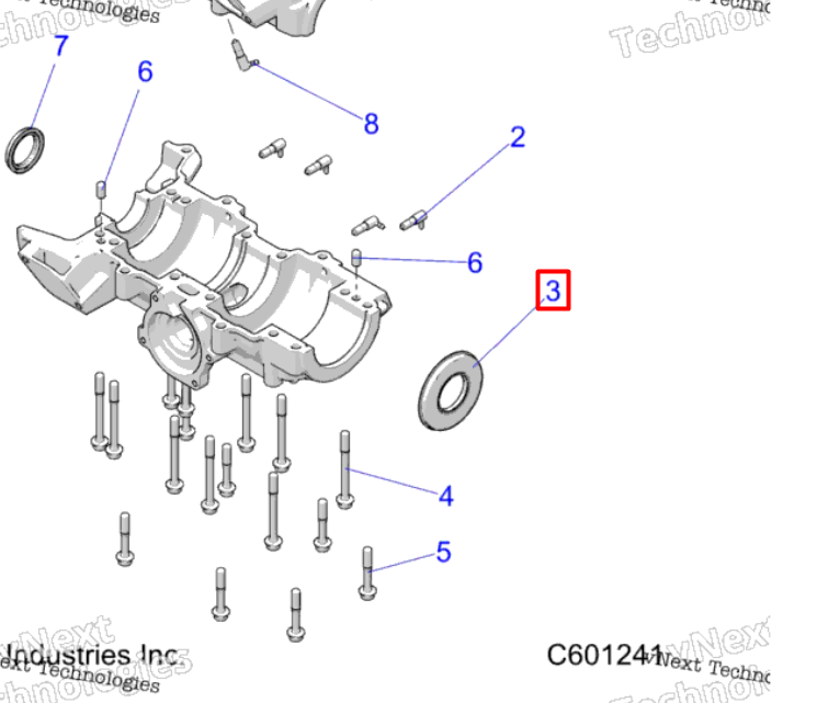 5419284 5417255 Сальник PTO Boost 9R Polaris SEAL-FLANGED,40X80X7,STDOFF,VT