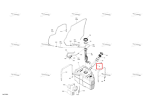 Горловина Neck шланг Can-Am 709001698