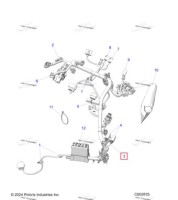 4012170 DIAGNOSTIC крышка с клипса