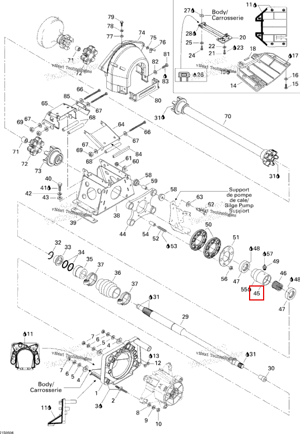 JOINT опора Sea-Doo 272000012400