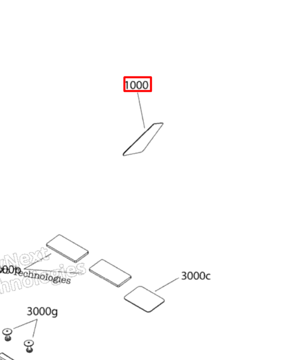 520002343 Отражатель правый 520001493