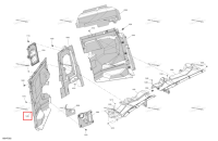 Передний Seperation панель Can-Am Maverick Turbo RR XRS (2026) (707901349)