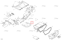 Задний бампер в сборе Can-Am Outlander MAX 850 EFI XT (2022) (715007680)