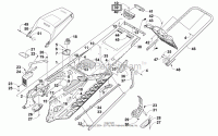 Корпус фары задний Arctic Cat BRACKET, MOUNTING - TAILLIGHT 0630-279