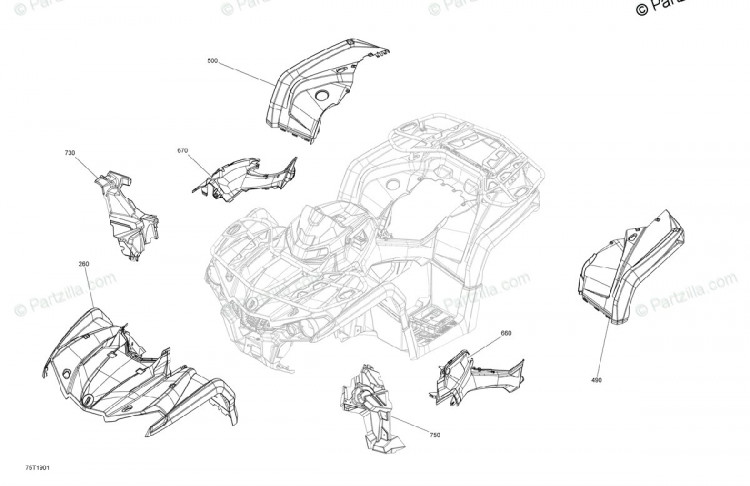 715005928 Комплект крыльев