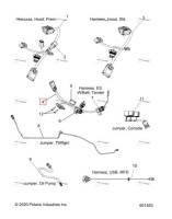 2414825 ESTART жгут ES MODELS включает 5,6 7