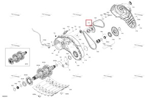 Junction вал Ski-Doo 504154501