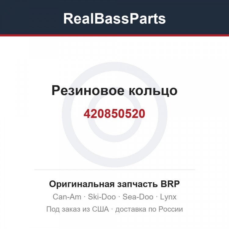 420850520 Резиновое кольцо
