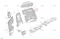 Передний Seperation панель Can-Am Maverick Turbo RR XRS (2026) (707901350)
