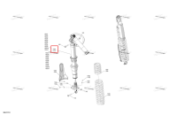 Левый задний Adjustable амортизатор включает 130 a to 130 a11 Can-Am Maverick Turbo RR XRS (2026) (706005978)