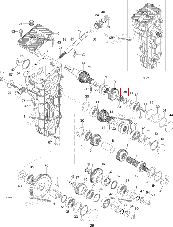 Стопорное кольцо стопорное кольцо Ski-Doo Expedition TUV V800 4-TEC (2009) (M617450025)