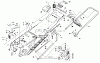 Корпус фонаря Arctic Cat HOUSING,TAILLIGHT 0630-328
