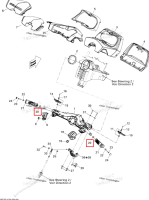 Ручка рукоятка вставка Sea-Doo GTX 215 (2012) (277000554)