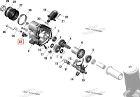 Датчик держатель Sea-Doo RXT-X 300 (2023) (420951361)
