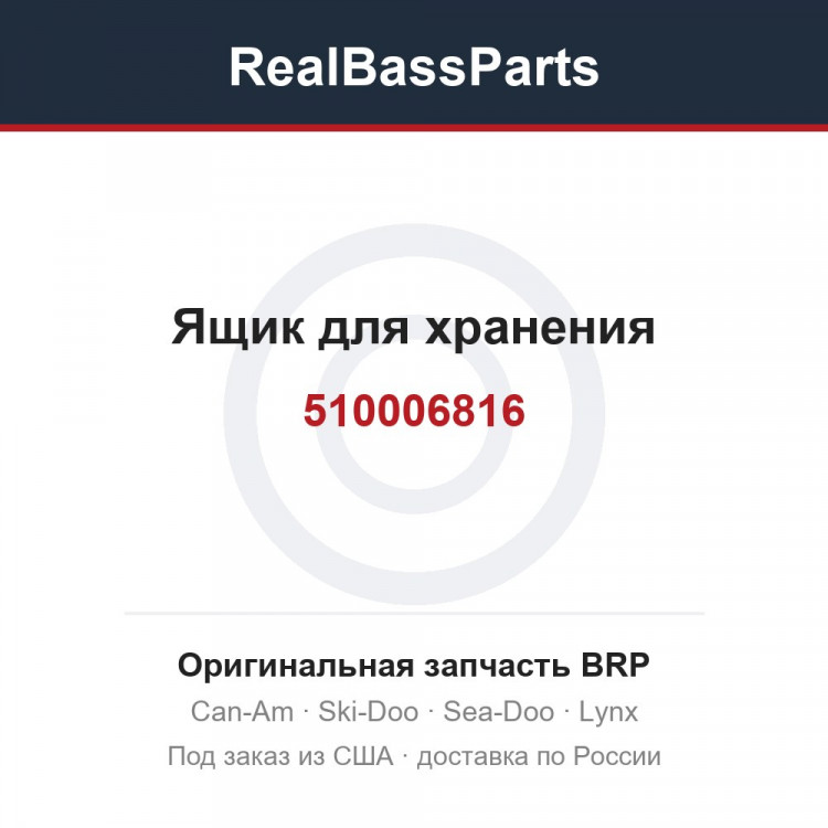 510006816 Ящик для хранения