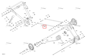 Link тяга Ski-Doo 503196617