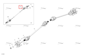 Дифференциал пыльник комплект Can-Am 715500542